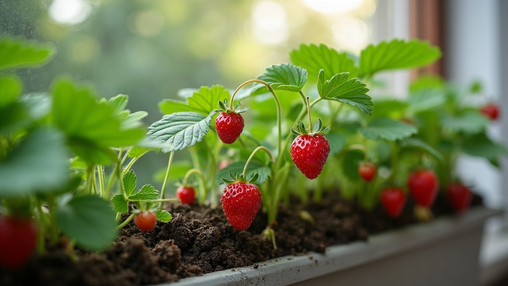 How to Grow Alpine Strawberries on a North-Facing Balcony