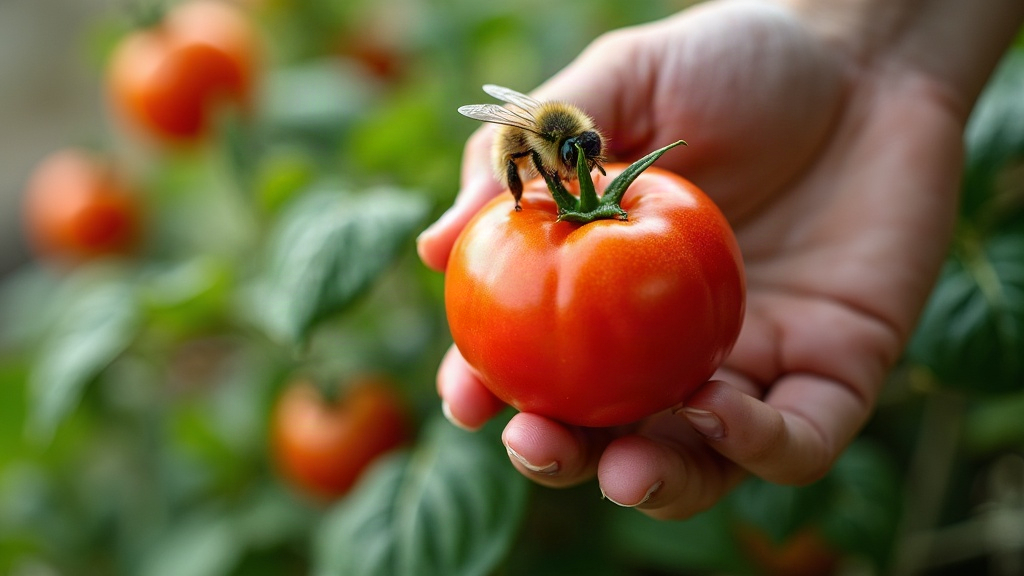 How to Hand-Pollinate Patio Tomatoes on a Screened Balcony