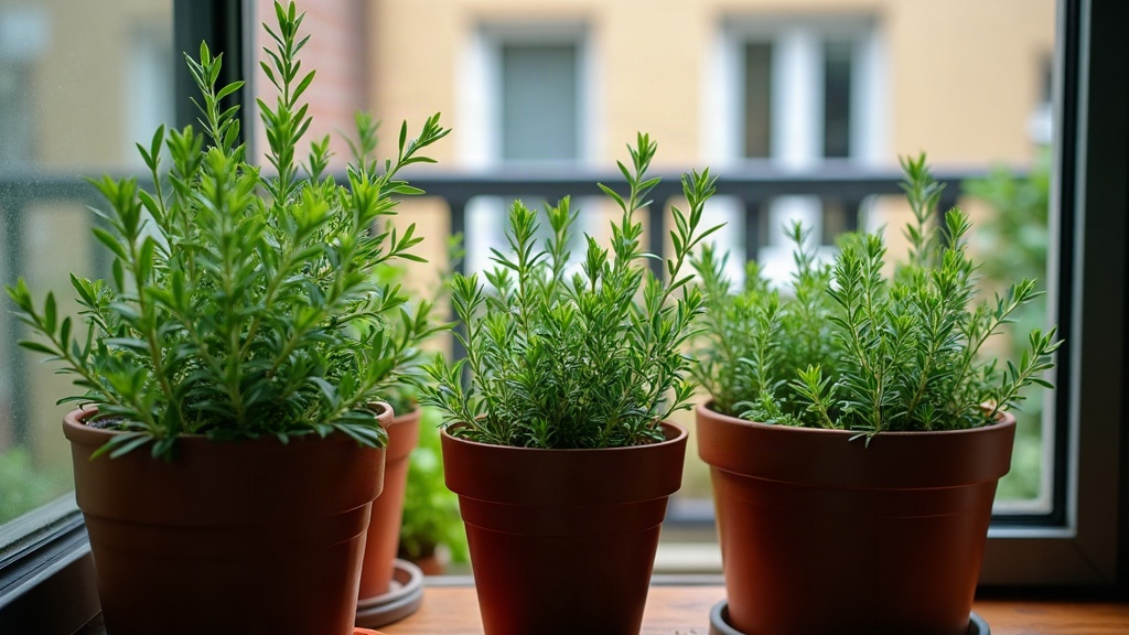 Rescuing Rosemary in Pots After Weeks of Heavy Urban Rain